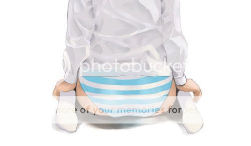 Cuteandsexy Japanese Anime Style Stripe Panties Modal Underwear Cosplay 9